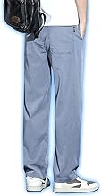 Men's Cold Pants, Ice Silk Pants, Summer Clothing, Cool to Touch, Thin, Stretch, Straight, Breathable, Sweat Absorbent, Quick Drying, Lightweight, Easy Pants, Cool, Large Size, Air Pants