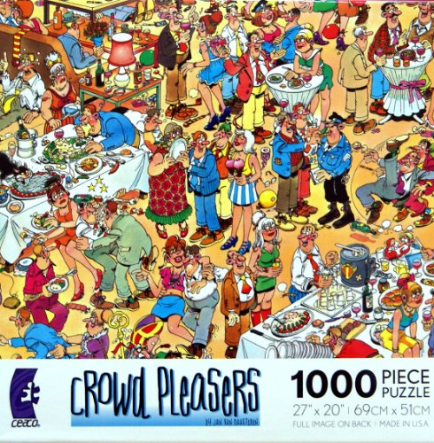 Crowd Pleasers HAPPY BIRTHDAY Puzzle 1000 Pieces Jigsaw Puzzle