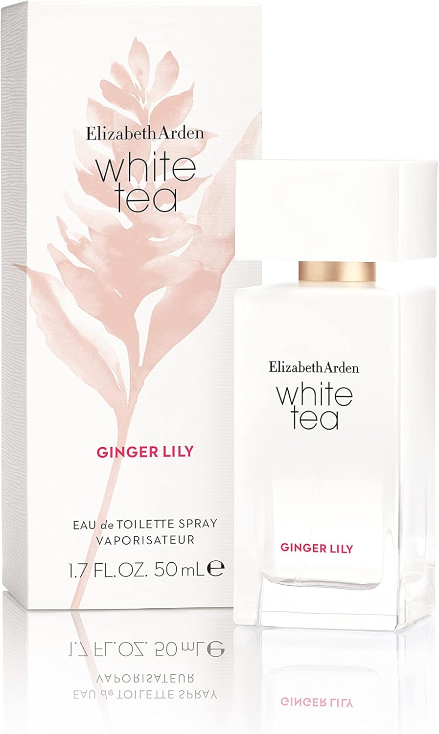 Elizabeth Arden – White Tea Ginger Lily – Eau de Toilette Spray – Muskusachtige bloemengeur – 50 ml