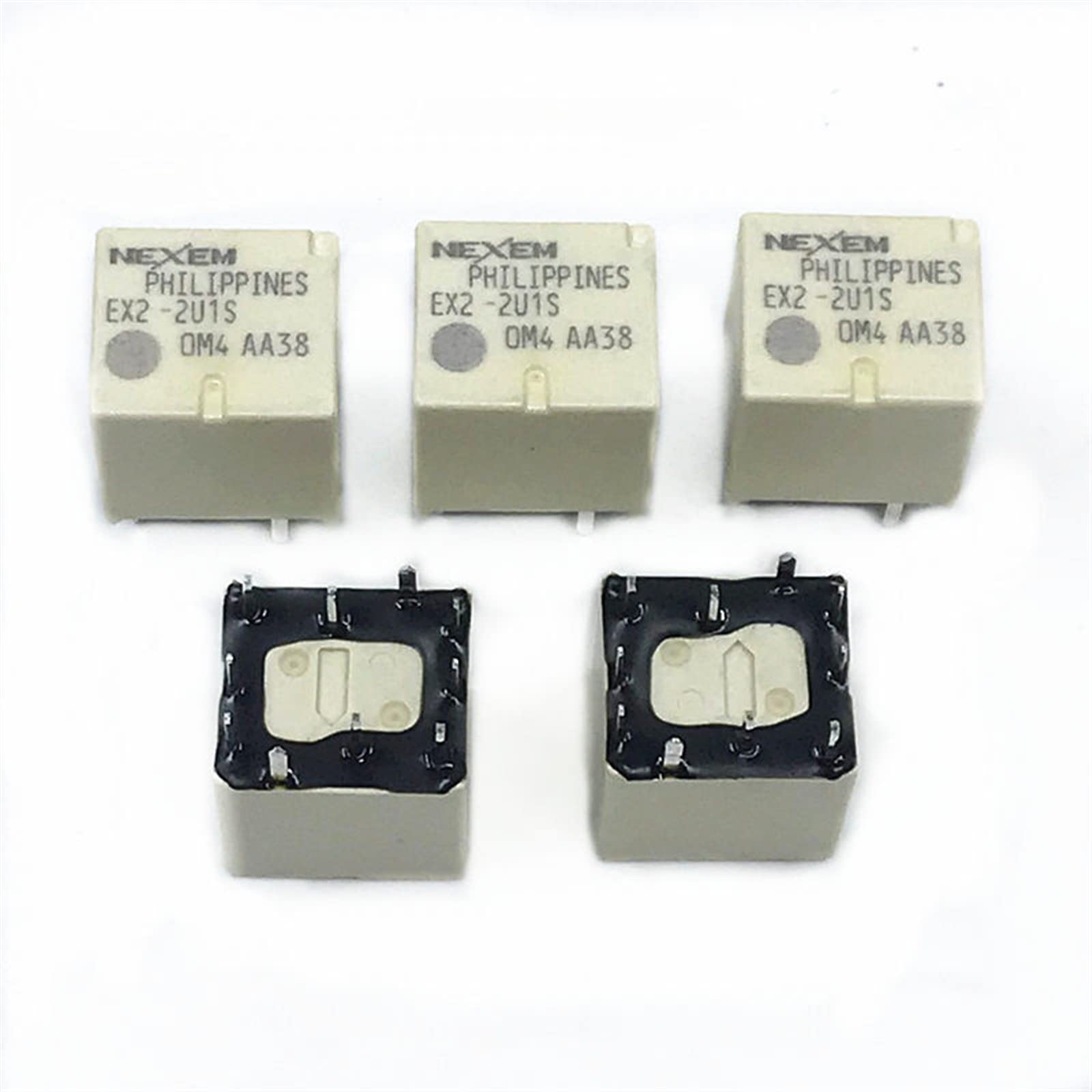 5 unids/Lote relés automotrices EX2 2U1S EX2-2U1 EX2-2U1S relé de Bloqueo Central a Bordo DC12V 10 Pines