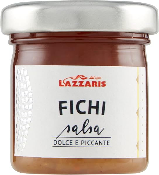 Lazzaris 1901 - Salse monodose assortire 50g: Salsa di Pere, di Arance e di Fichi da abbinare ai formaggi o Carni - 6 vasi - 3