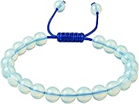 Vista 519 de Amazing Gemstone Crystal Bracelet for Women Men's Gifts - Protection Healing Crystal Bracelet - 8mm Gemstone Beaded Adjustable Bracelet Pulseras