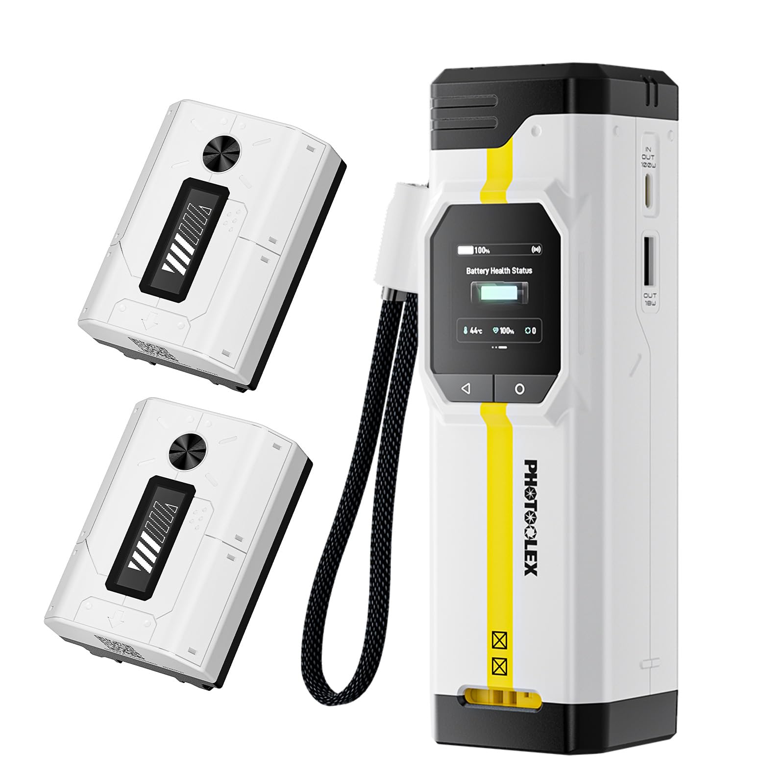 NP-FZ100 Accu's 3000 MAh – 2 Stuks Met PD18W Snellader Dubbele Sleuf, LCD-display, Compatibel Met Sony A7III, A7IV, A6600, FX3, ZV-E10II En Meer