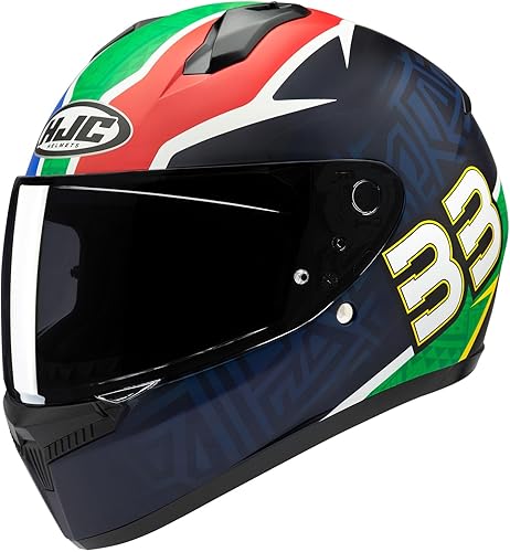 HJC C10 Binder BB33 LTD - Casco integral para motocicleta