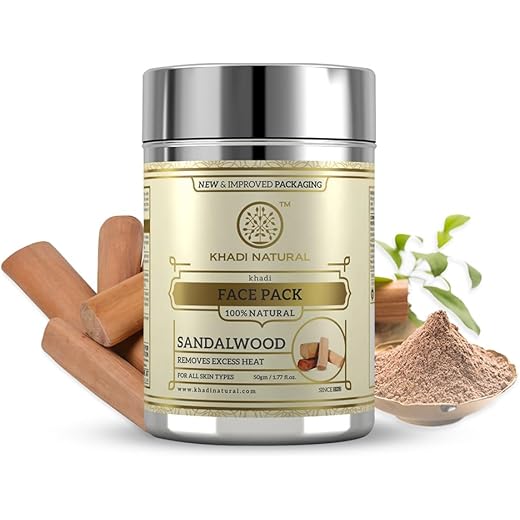 Khadi Herbal Sandalwood Face Pack 50g