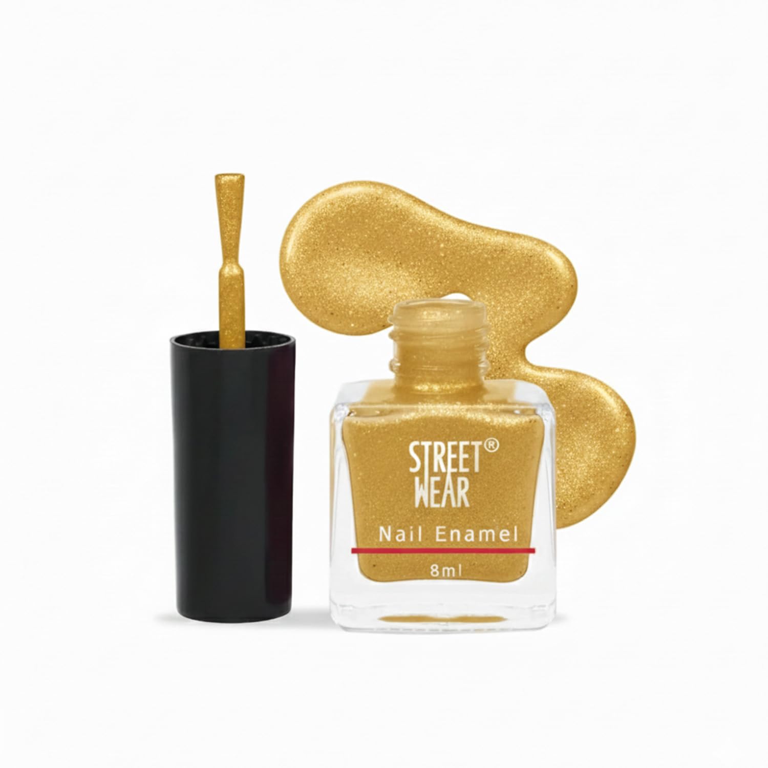 Street Wear Nail Enamel – Honey Jasper 8ml
