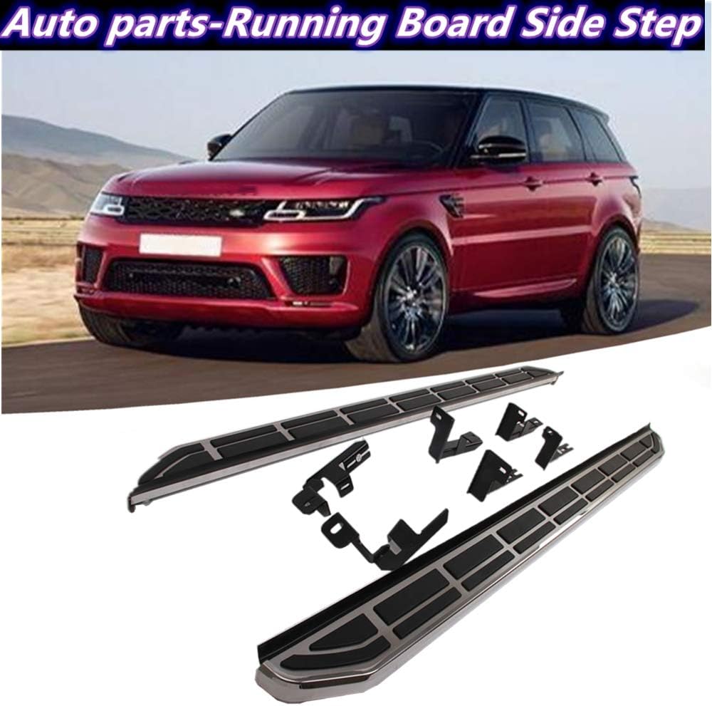 Auto Prich fits for Land Rover Range Rover Sport 2014 2015 2016 2017 2018 2019 Running Board Side Step Nerf bar Protector