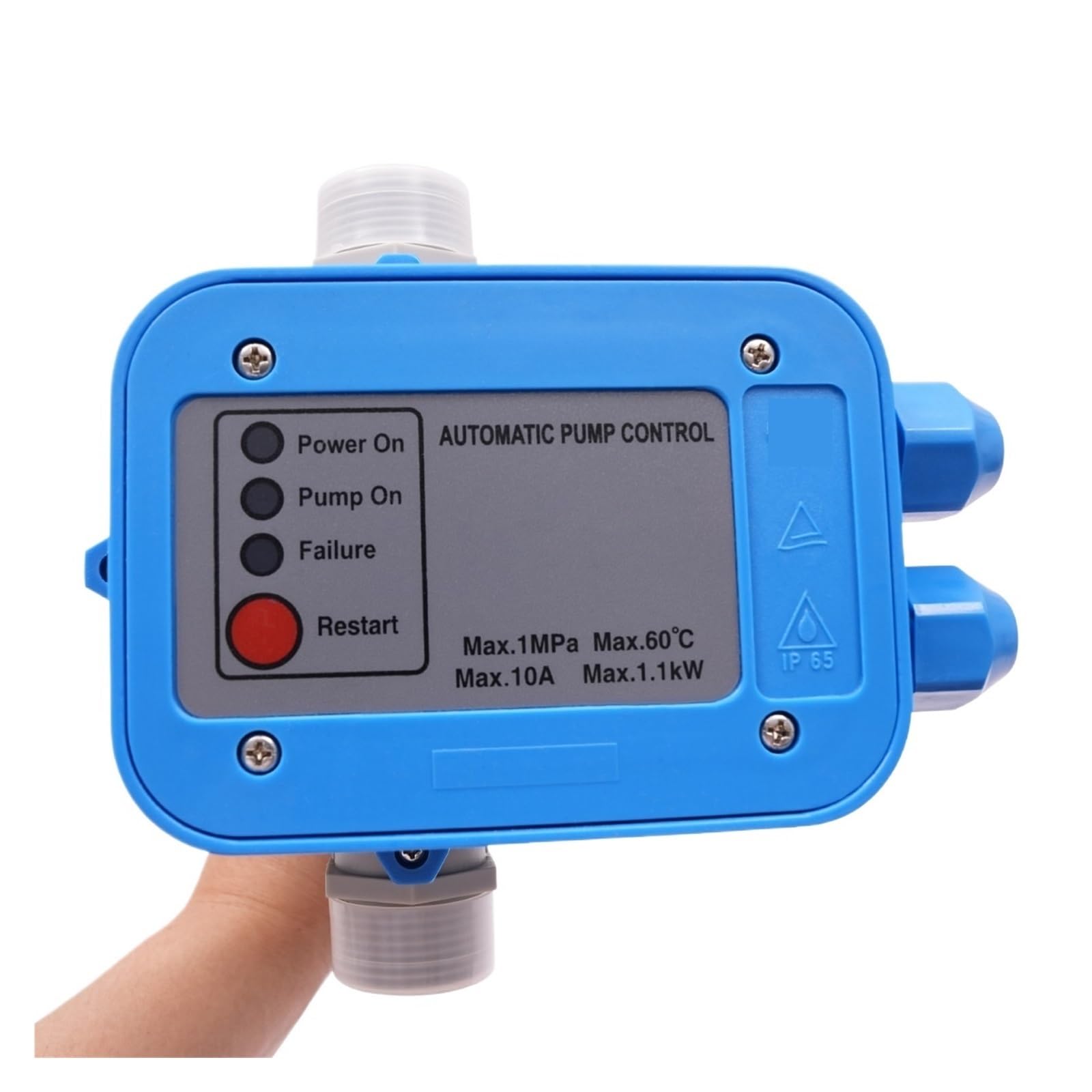 Regulador De Presión Inteligente For Bomba Agua, 1,5-10 Bar, Controlador Automático Con Voltaje For Sistemas Domésticos, Jardín E Industriales, G1" Funcionamiento Estable