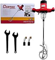 CORTAG Misturador Elétrico HM140 1600W p/Tintas e Argamassa Alta Potência p/Mistura Rápida e Homogênea Profissional - ORIGINAL (110, Volts)