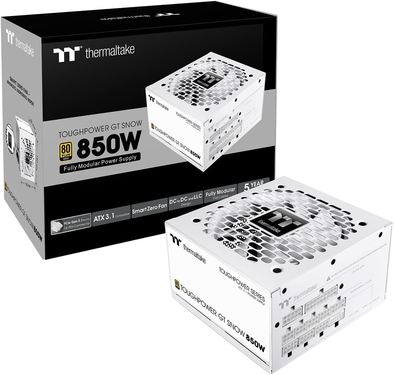 Amazon | Thermaltake Toughpower GT 850W ATX 3.1 標準電源:80プラス