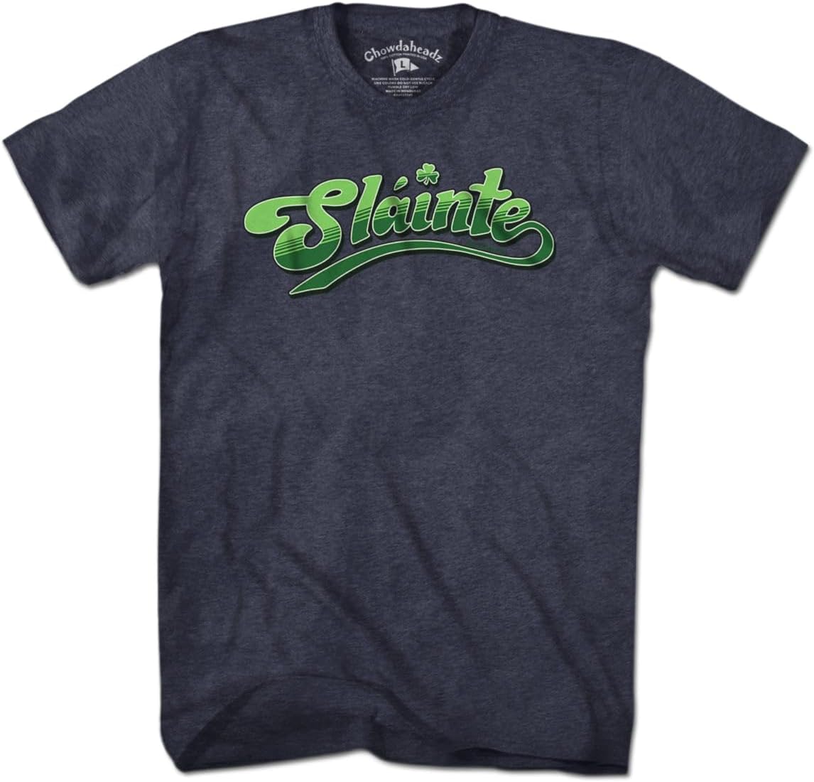 Chowdaheadz Slainte T-Shirt - Unisex Vintage Tee Soft Cotton Blend