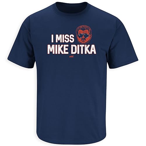 I Miss Mike Ditka T-Shirt for Chicago Football Fans (SM-5XL)