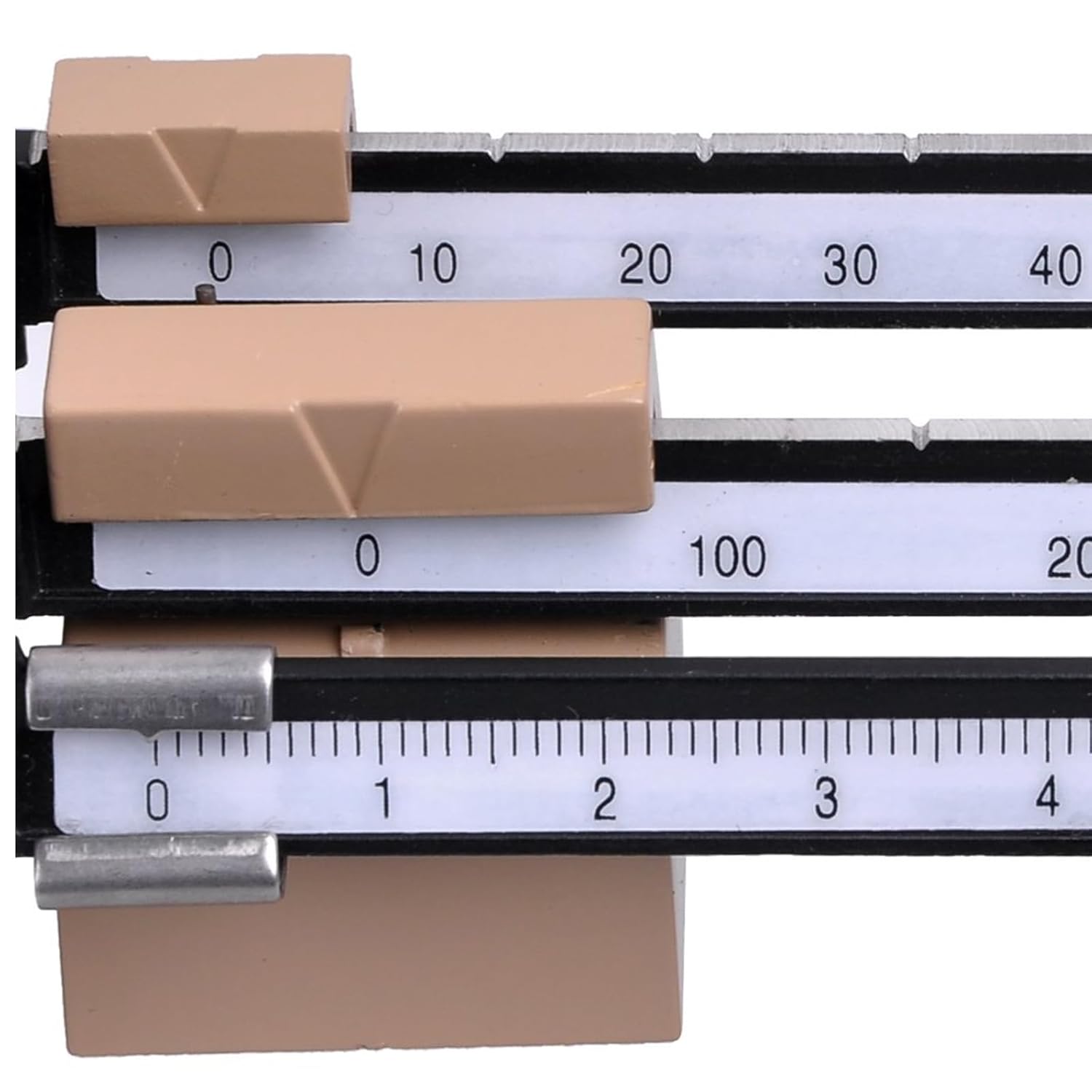 Mechanical Balance Scale with Zero Adjustment Tare and Magnetic Damping for Electronics and Scientific Research
