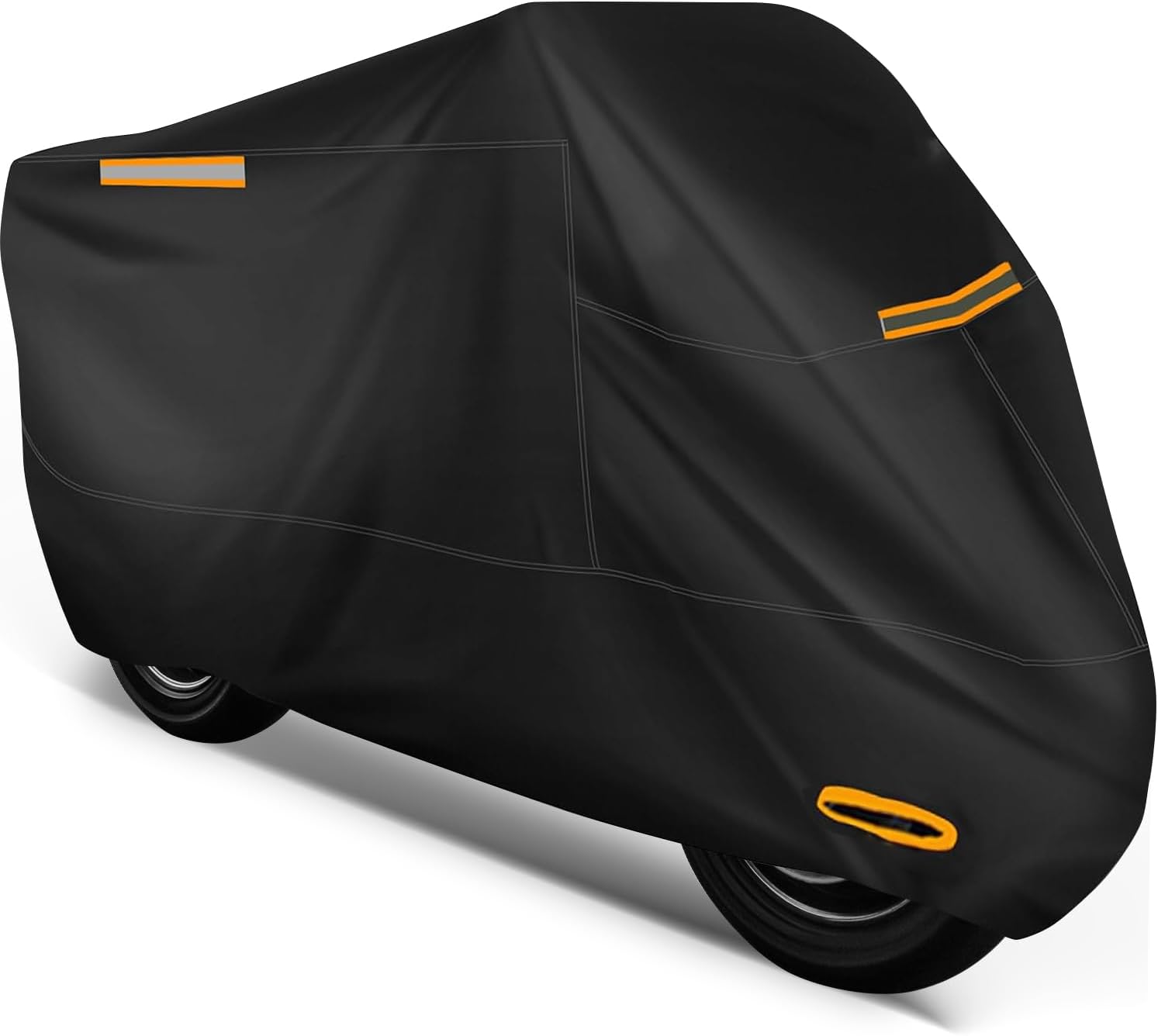 Bike Cover for 1, 2 Bikes Outdoor Waterproof Bicycle Covers 300D Heavy Duty Ripstop Material Offers Constant Protection for All Types of Bicycles All Through The 4 Seasons - Amazon product rated Grade B