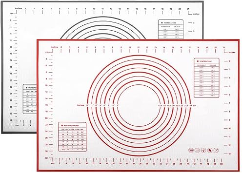 Silicone Baking Mat for Rolling Dough with Measurement