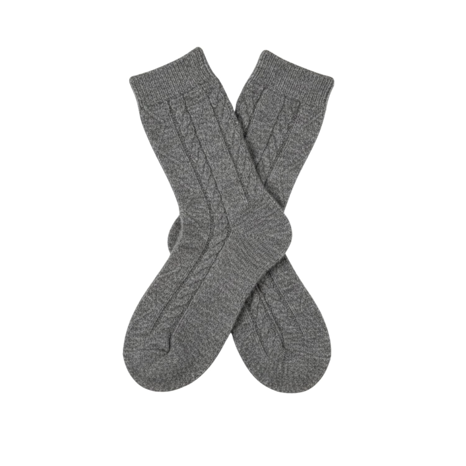 Karen Thomas Cable Knit Sleep Socks