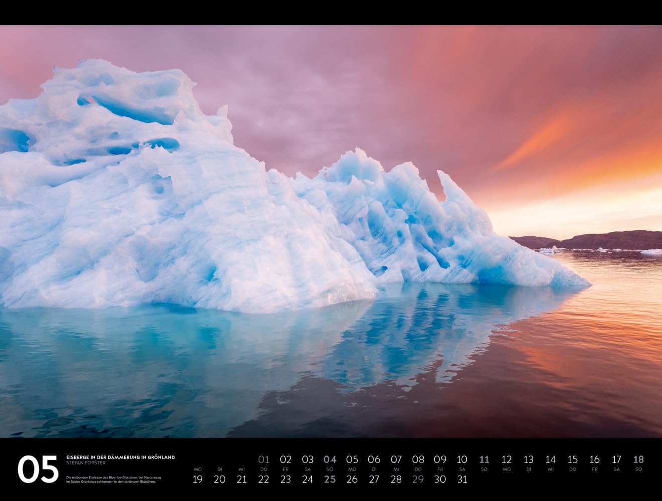 Nordische Welten - Signature Kalender 2025 - Hochwertiger Skandinavien-Kalender im großen Querformat (66x50 cm), Island, Färöer, Grönland, Norwegen