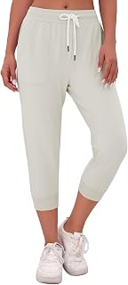SPECIALMAGIC Women's Capri Sweatpants Pants