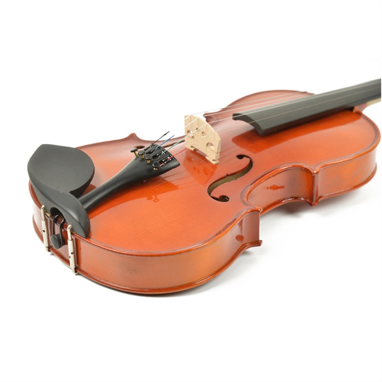 Violín Para Principiantes Violín De Práctica De Madera Maciza Con Patrón De Tigre De Madera De Arce(1/8)