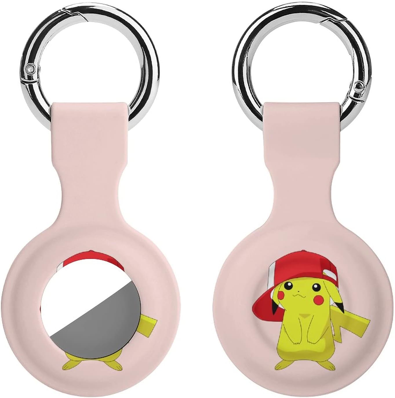 ブランド品 ピカチュウ Airtag ケース 軽量 紛失防止 薄型 耐衝撃 キー バッグに掛ける 荷物 持ち運びに便利 カバン 保護カバー