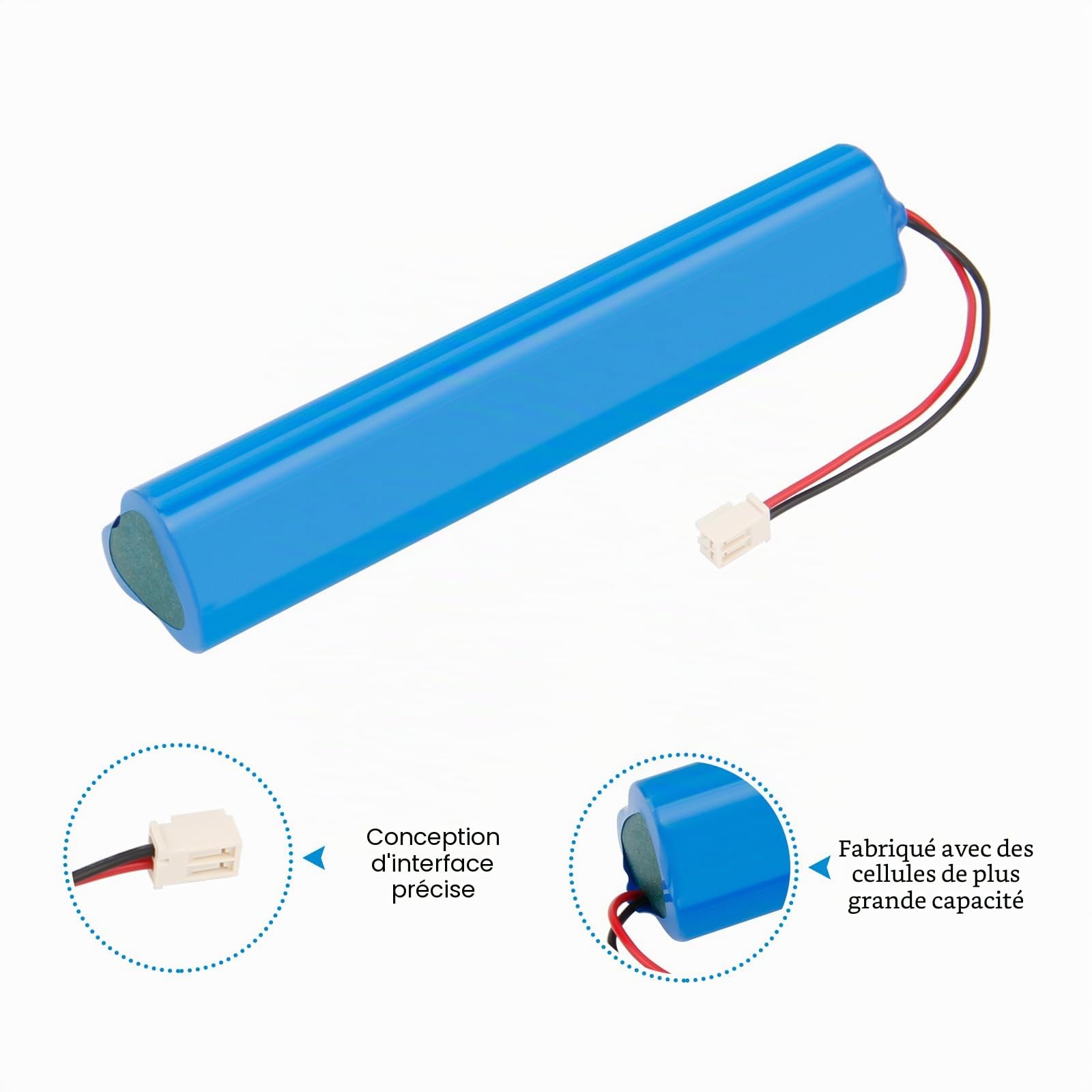 10,8V 4500mAh Ni-MH Batteries pour Velux Rollladen Antrieb 946933 | SSL Solar Rollladen, SSL Solar Rollladen Motor mit Stecker Remplace 846933, 946930, 946933