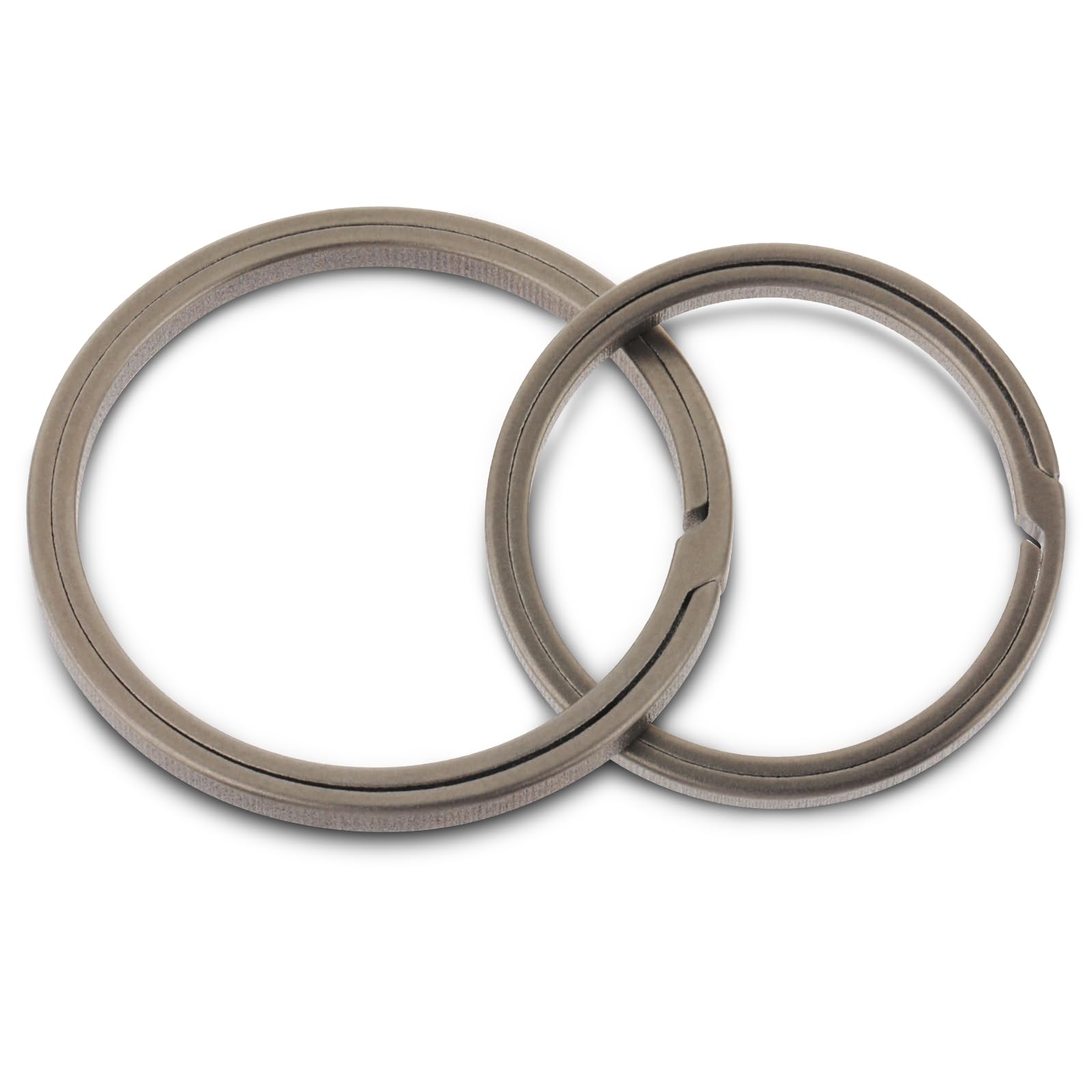 Heavy Duty Titanium alloy Key Ring for Key Carabiner Clip 2 Pieces