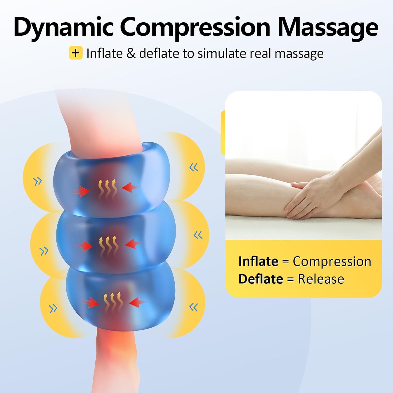 Foot massage for circulation and pain relief, yy-a02-b muscle pain overlapted compression therapy Foot massage for circulation and pain relief, yy-a02-b muscle pain overlapted compression therapy