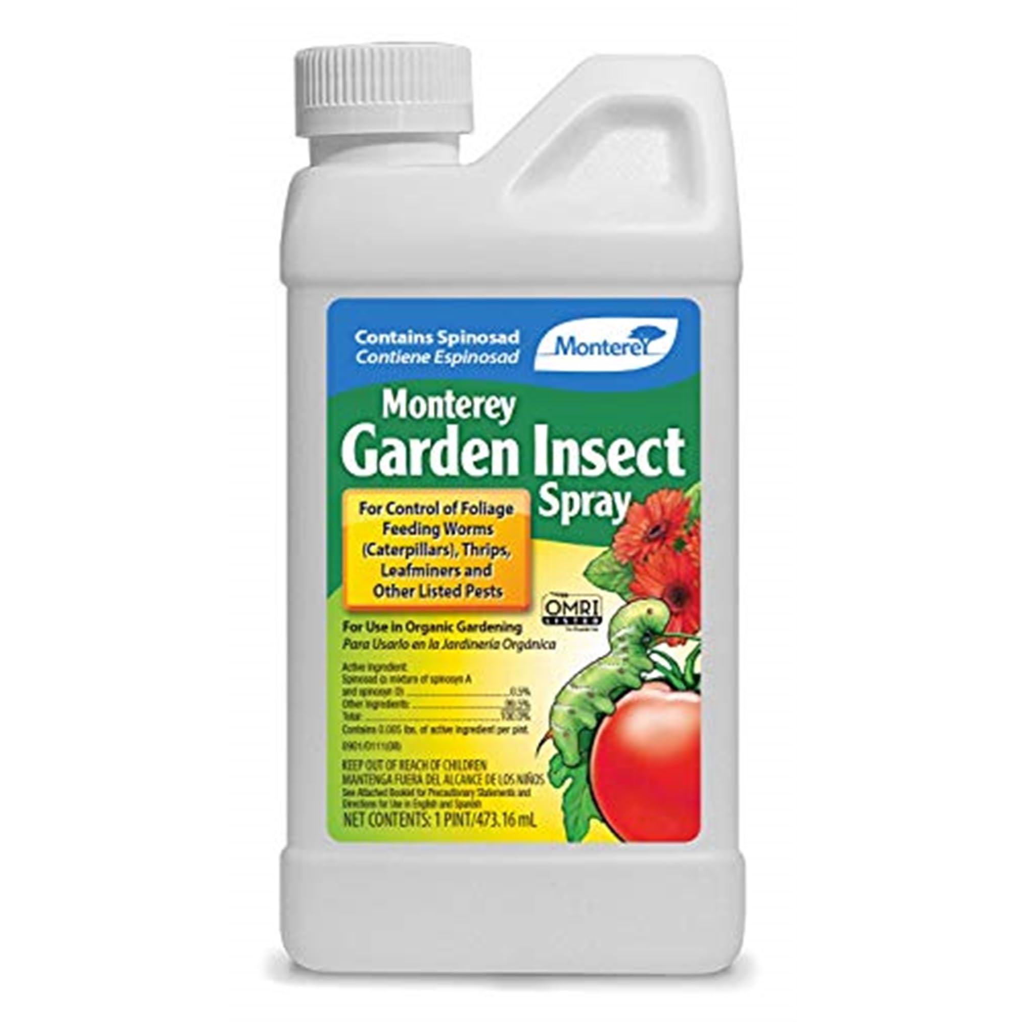 Monterey Garden Insect Spray, Concentrate, 16 Oz.