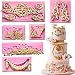 （ 6 in Set）Baroque Style Curlicues Scroll Lace Fondant Silicone Mold for Sugarcraft, Cake Border Decoration, Cupcake Topper, Jewelry, Polymer Clay, Crafting Projects By Palker sky