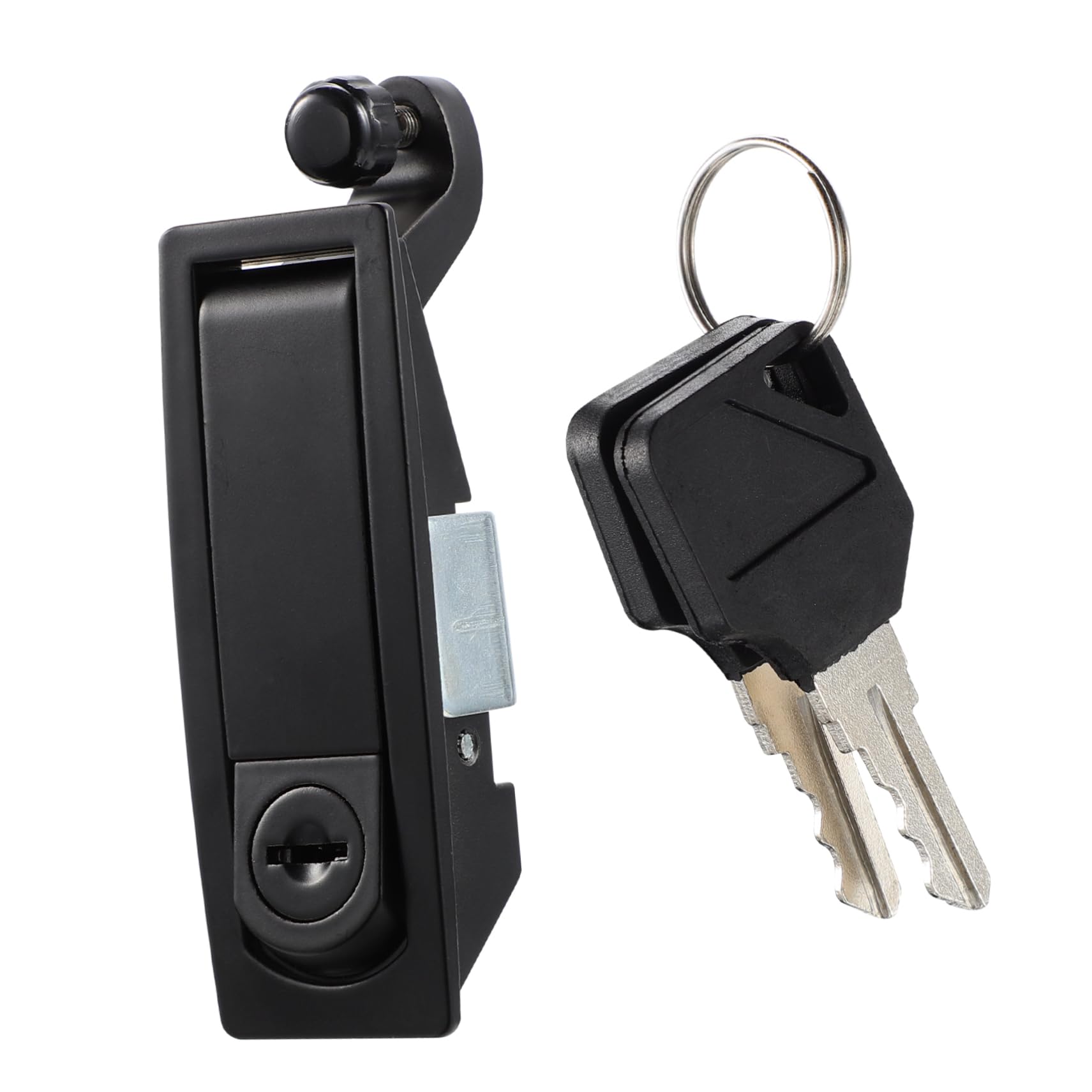 MUCKLILY Compression Latches Key Hand Operated Locks for Doors Zinc Alloy Easy Installati