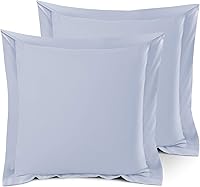 Vista 102 de Nestl Juego de 2 fundas de almohada suaves de microfibra de doble cepillado, fundas de almohada de cama prémium estilo hotel, con brida decorativa
