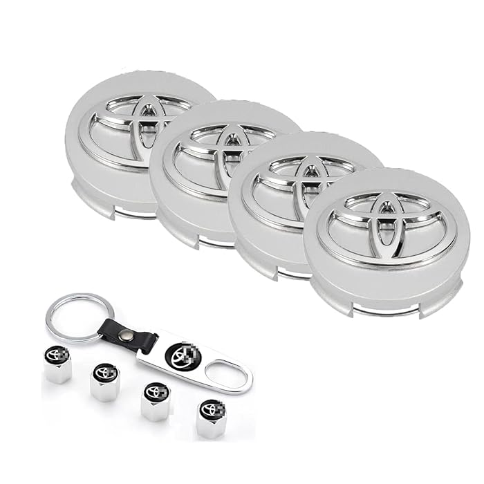 Buy Car Center Caps for Toyota, 9PCS 62mm/2.4'' Auto Wheel Hub Logo