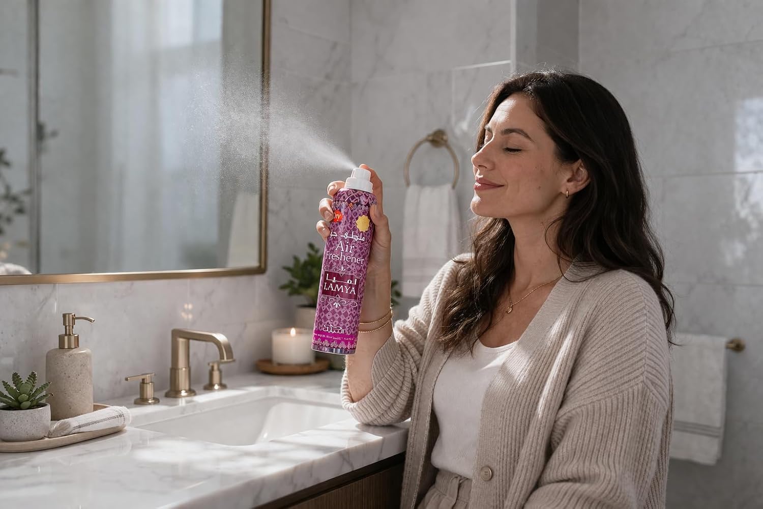 Aerosol Air Freshener Sprays – Long Lasting Odor Eliminator for Home, Car & Bathroom – Strong Room Spray for Smoke, Pet & Odors – Instant Fresh Scent Deodorizer Sampler #1 (4 Pack / 300mL)