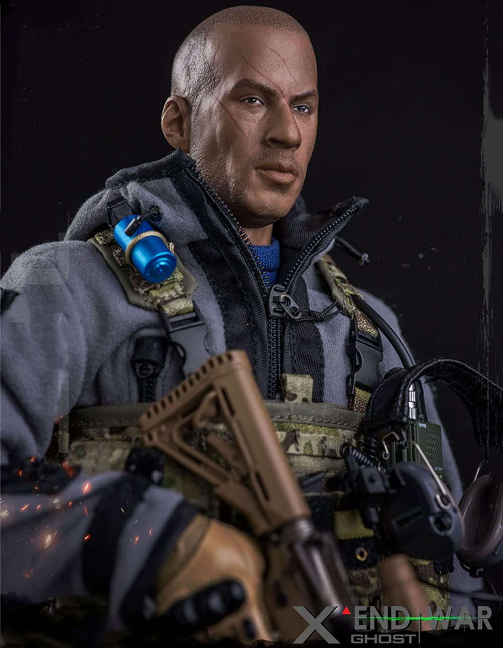 Amazon.co.jp: 1/6スケールゴーストスクワッドミリタリー