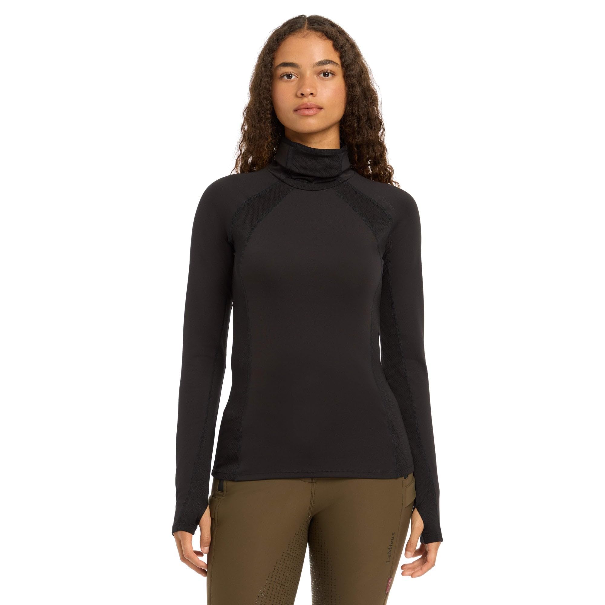 LeMieux Sara Snood Womens Base Layer - Black 12