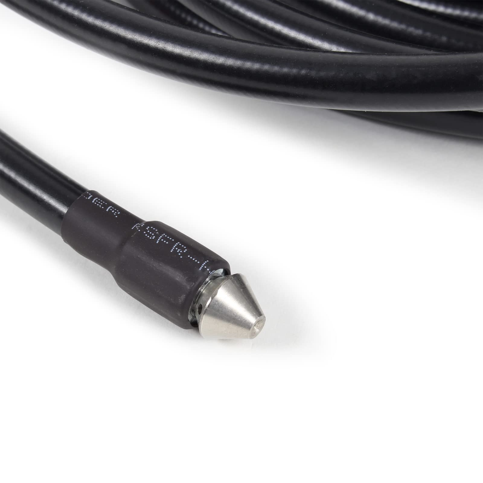 Wiltec Rohrreinigungsschlauch 20m Abflussreiniger inkl. 4 Adapter für Hochdruckreiniger 160bar