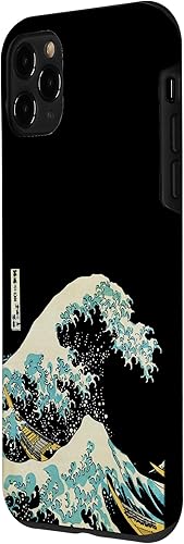 Miniatura 2 de Carcasa para iPhone 11 Pro Kanagawa, diseño japonés de la gran ola