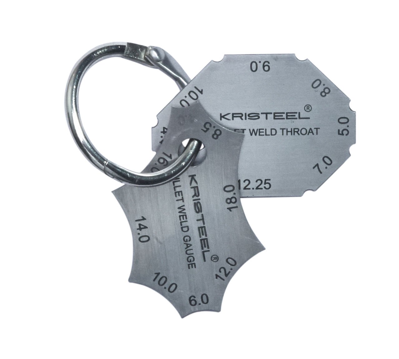 KRISTEEL Pocket Type Fillet Weld Gauge (2 Leaves) (B018M38ZPS) Amazon Price History, Amazon Price Tracker