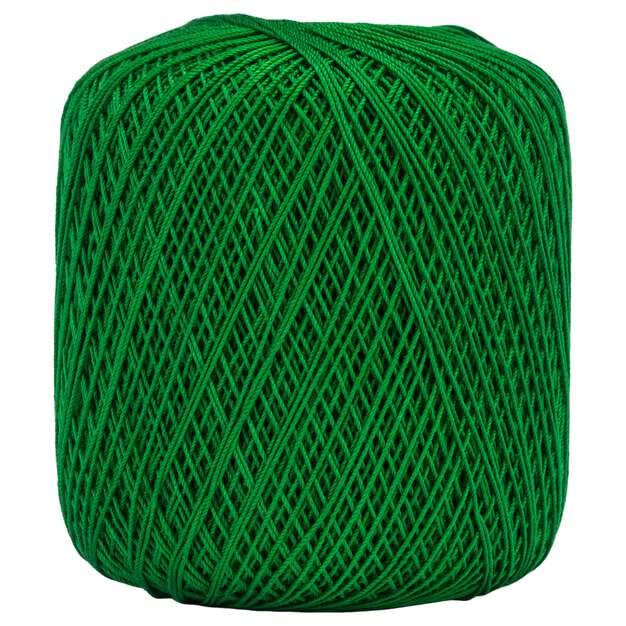 Image of Aunt Lydia's Classic 10 Cotton Crochet Thread, Myrtle Green, 3-Pack