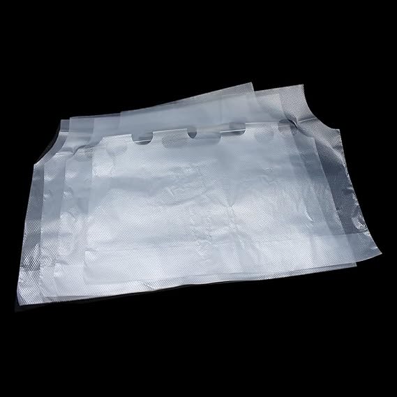 100 Pack Clear Plastic Bags 2 Cup Beverage Carrier Drink Holder up to 32oz Disposable for delivery take Out by Mujoiny