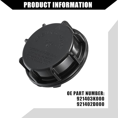 Miniatura 7 de Hihaha No.921403K000921402D000 - Tapa antipolvo para lámpara de faros delanteros para Kia Optima 2011-2013 para Hyundai Elantra 2000-2006, tapa