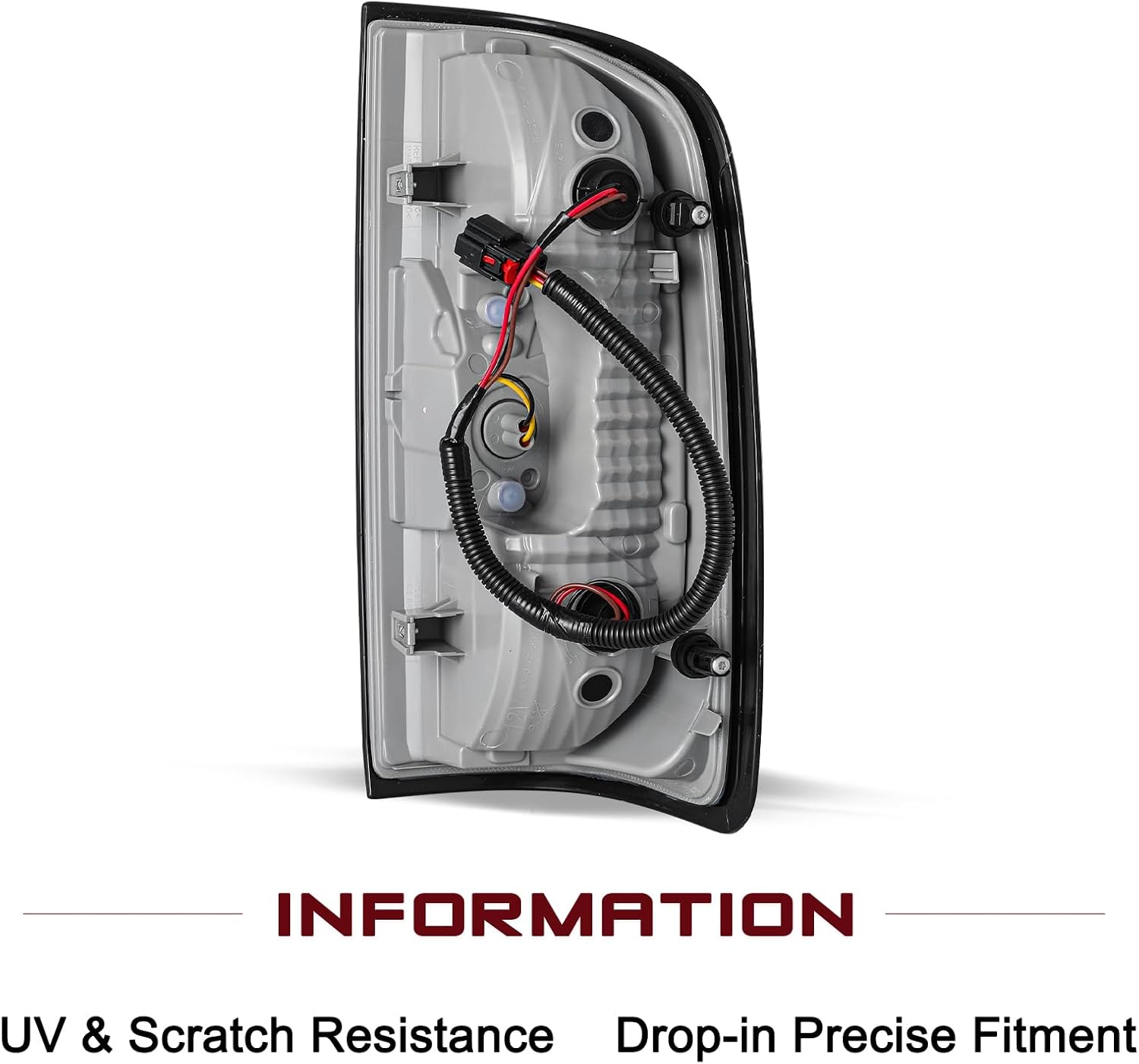 JSBOYAT Tail Light Assembly Fit for 2015-2022 GMC Canyon Pickup Truck Factory Style Brake Lamp Left Driver Side Wiring Harness and Bulbs Included
