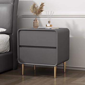 Solid Wood Nightstand,nightstand With Storage,night Stand With Drawers,large Capacity Storage,metal Support Feet,strong Load-bearing Capacity,multi-color Optional,for Bedroom,study Room,sofa Bed  Col