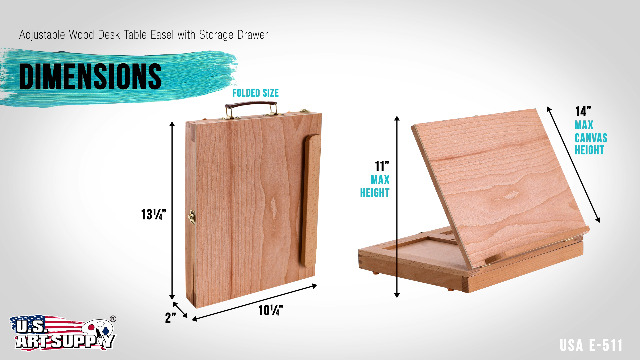 5 Art+Supply+Adjustable+Storage+Beechwood