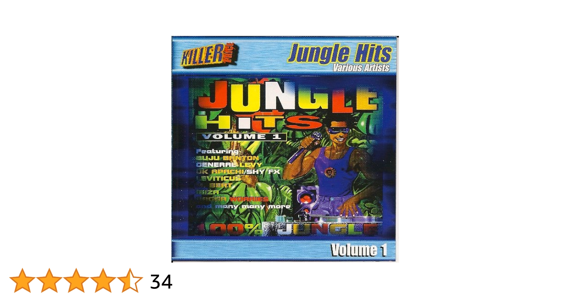 レア盤 JUNGLE HITS vol.1 (2LP) Various-Drum & Bass Jungle