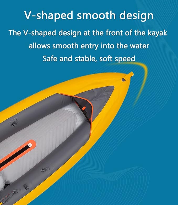 Kayak Inflable OLOTU Touring 365x103cm miniatura 6