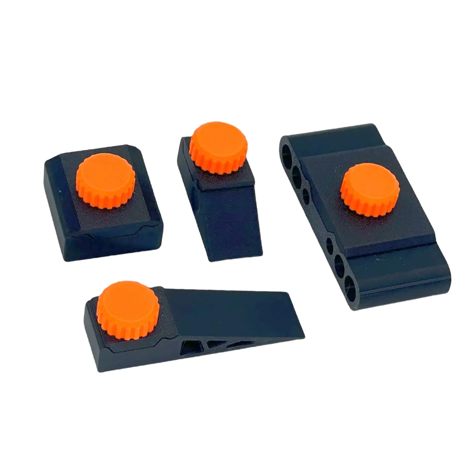 Manual Hand Sanding Block 4Pcs Plastics Sandpaper Holder Hand Sander Sanding Clamps for Drywalls Wood Furniture Polishing Blocks for Wood