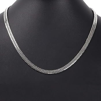 Amazon | [ハッピーグッツショップ] プラチナ 喜平ネックレス 8面