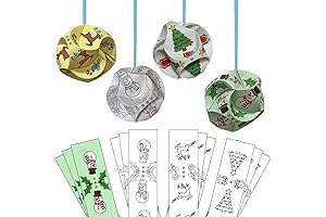 DIY Gamer Origami Ball Ornaments