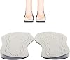 O/XO Leg Supination Insoles for Men and Women,Corrective Heel Inserts for Left and Right Foot Over Supination,Support Orthotic Inserts,Arch Support Orthotic Inserts for Posture Improve